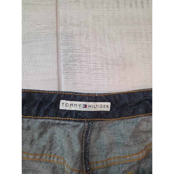 Tommy Hilfiger Women's Size 16 Blue Jeans Skirt - Picture 2 of 7